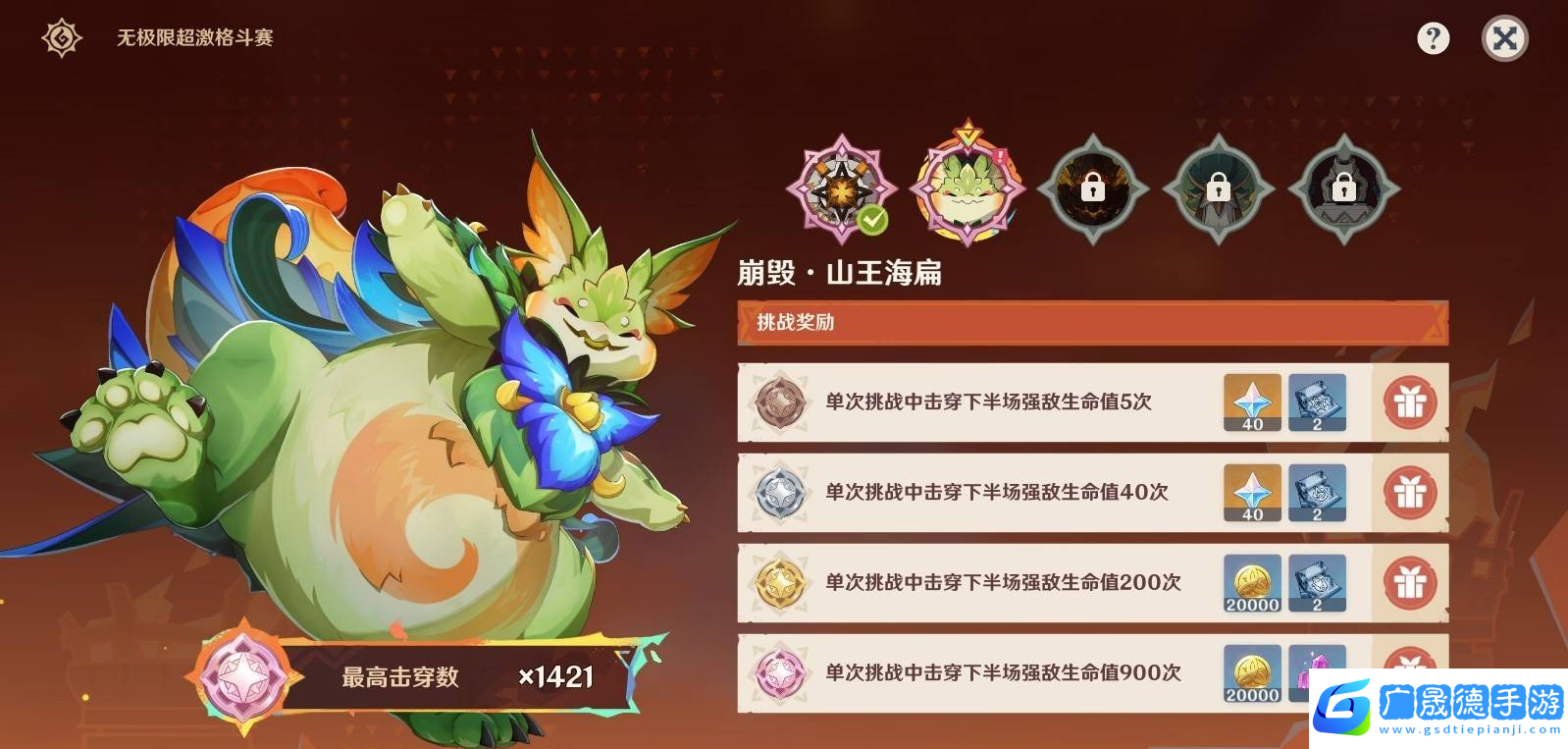 原神無極限超激格斗賽第二關(guān)滿分配隊推薦