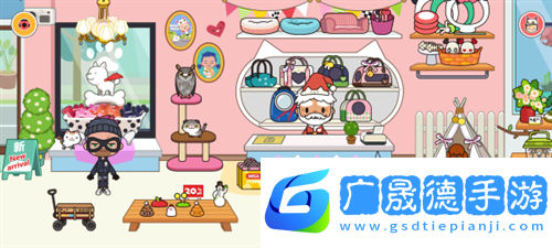 米加小鎮(zhèn)寵物店場景介紹3